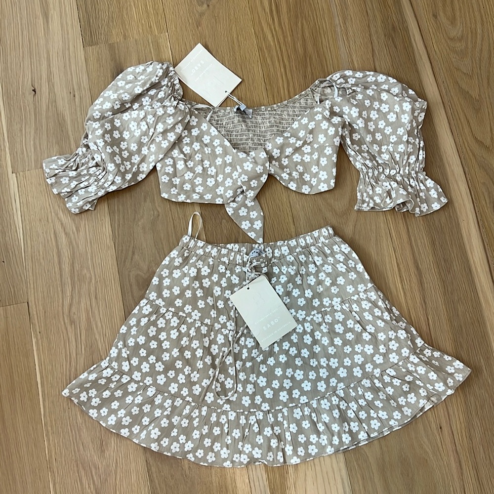 Saboskirt skirt set
